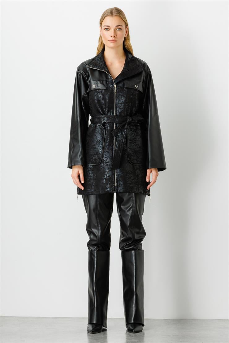 Modailgi  Torba Cepli Deri Kap Siyah