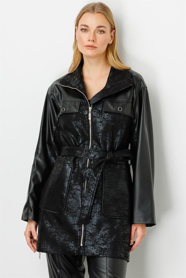 Modailgi  Torba Cepli Deri Kap Siyah