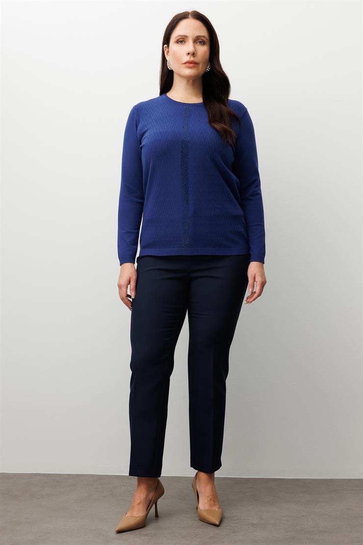 Modailgi  Viskon Triko Lacivert