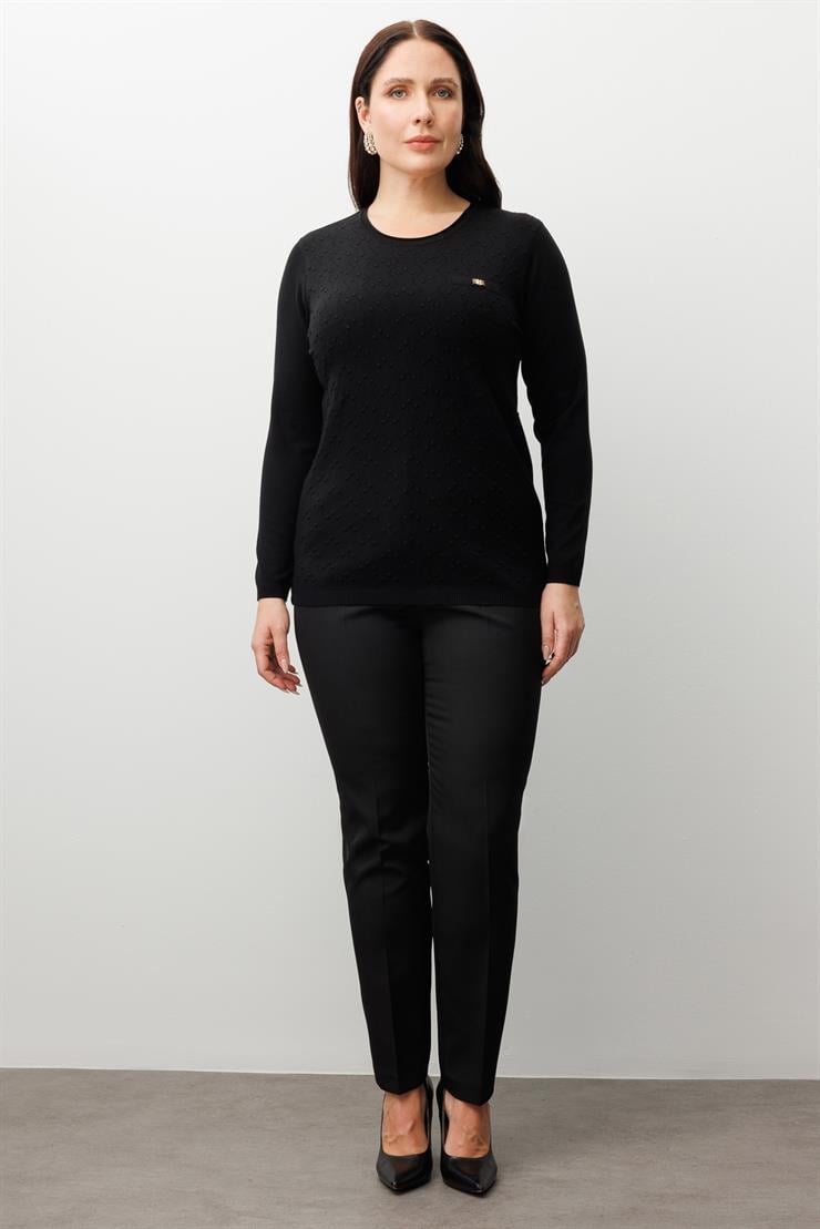 Modailgi  Viskon Triko Siyah