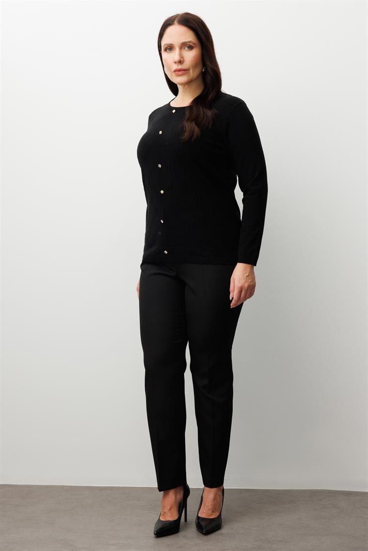 Modailgi  Viskon Triko Siyah