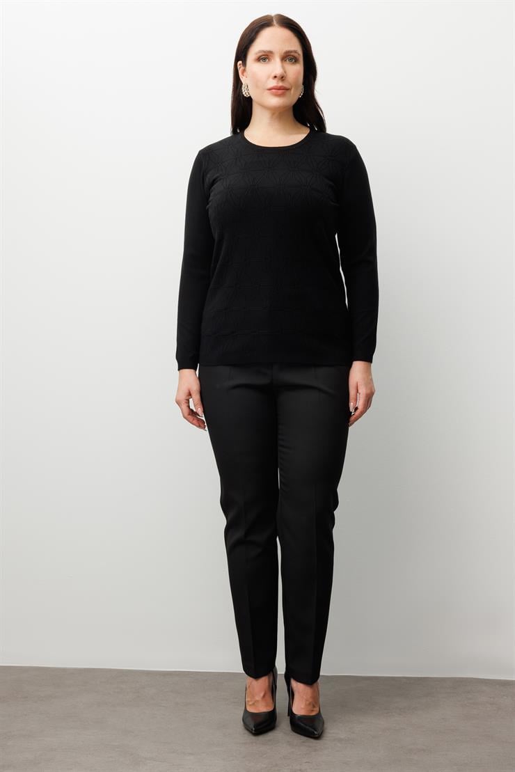 Modailgi  Viskon Triko Siyah