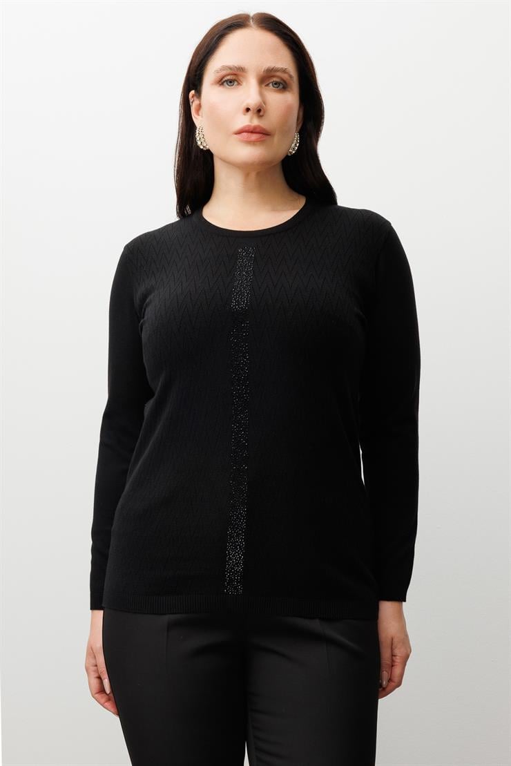 Modailgi  Viskon Triko Siyah