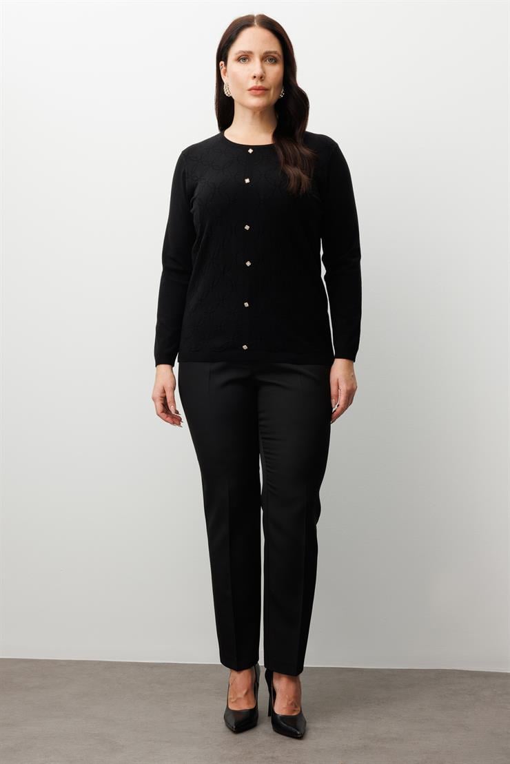 Modailgi  Viskon Triko Siyah