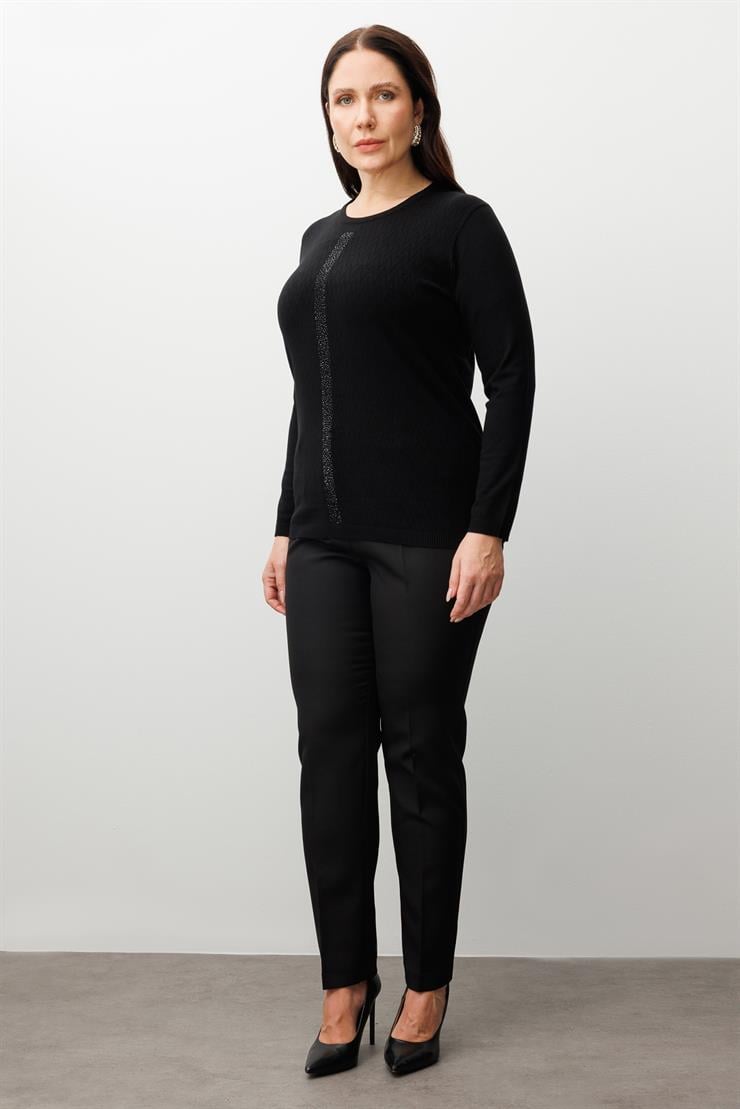 Modailgi  Viskon Triko Siyah