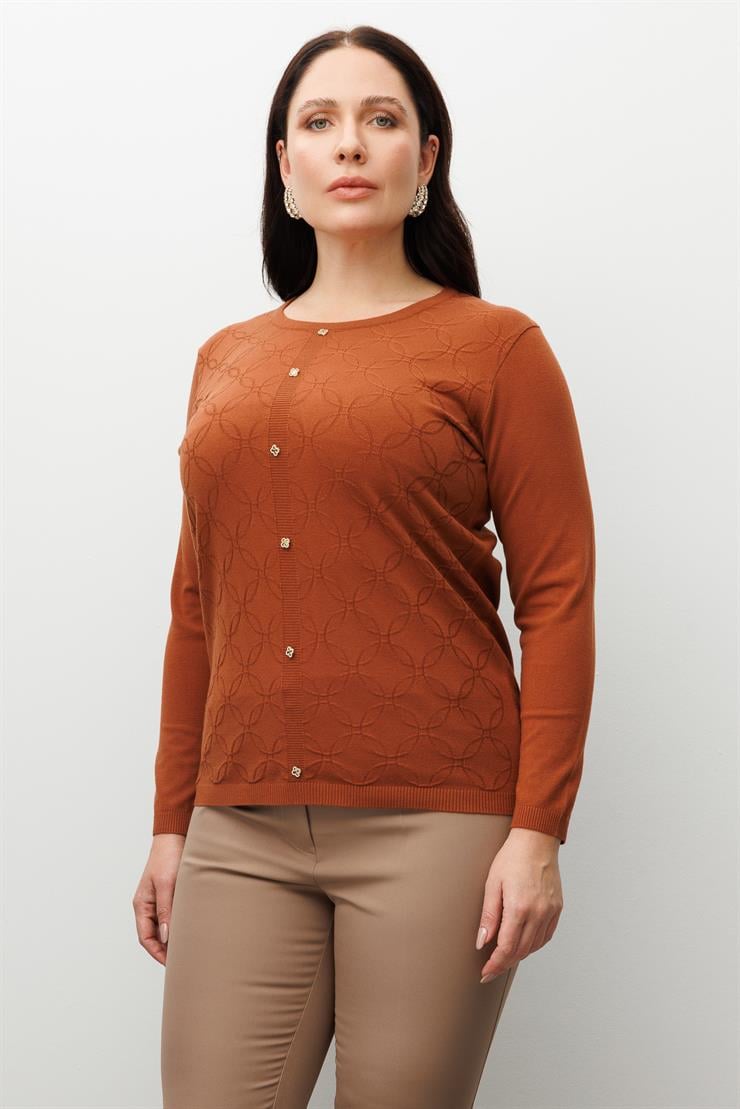 Modailgi  Viskon Triko Taba