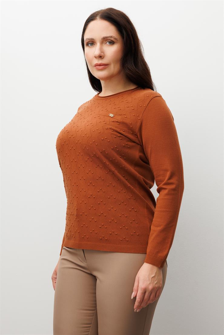 Modailgi  Viskon Triko Taba