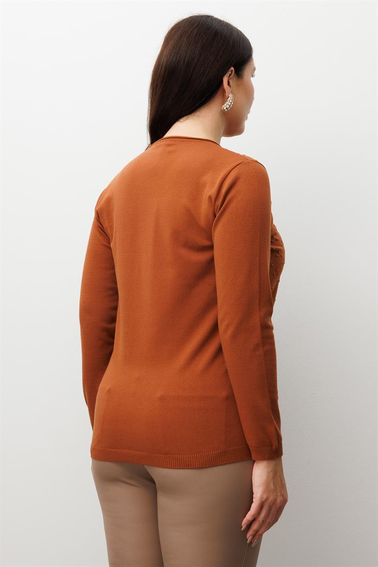 Modailgi  Viskon Triko Taba