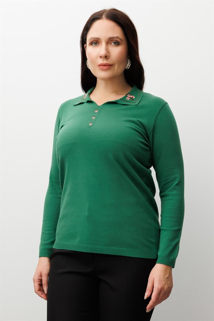 Modailgi  Viskon Triko Yeşil