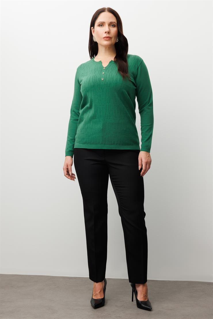 Modailgi  Viskon Triko Yeşil