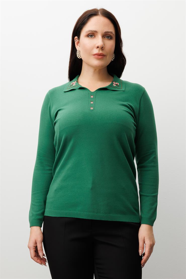 Modailgi  Viskon Triko Yeşil