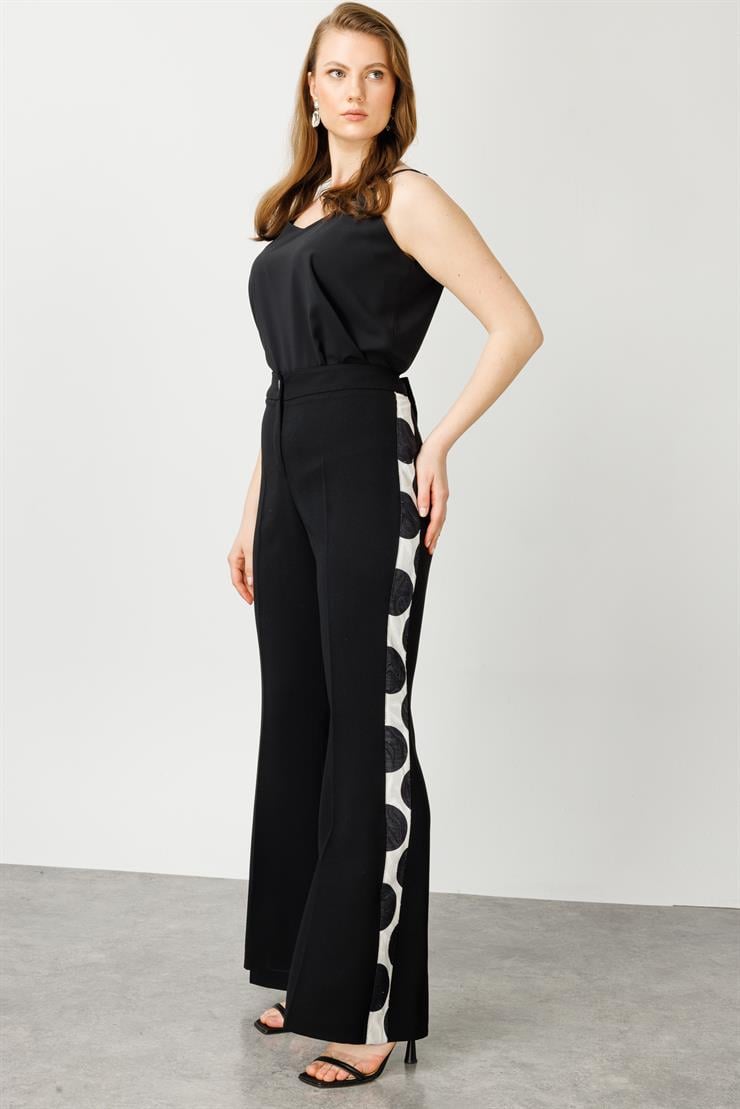 Modailgi  Yan Cep Klasik Takım Pantolon Siyah