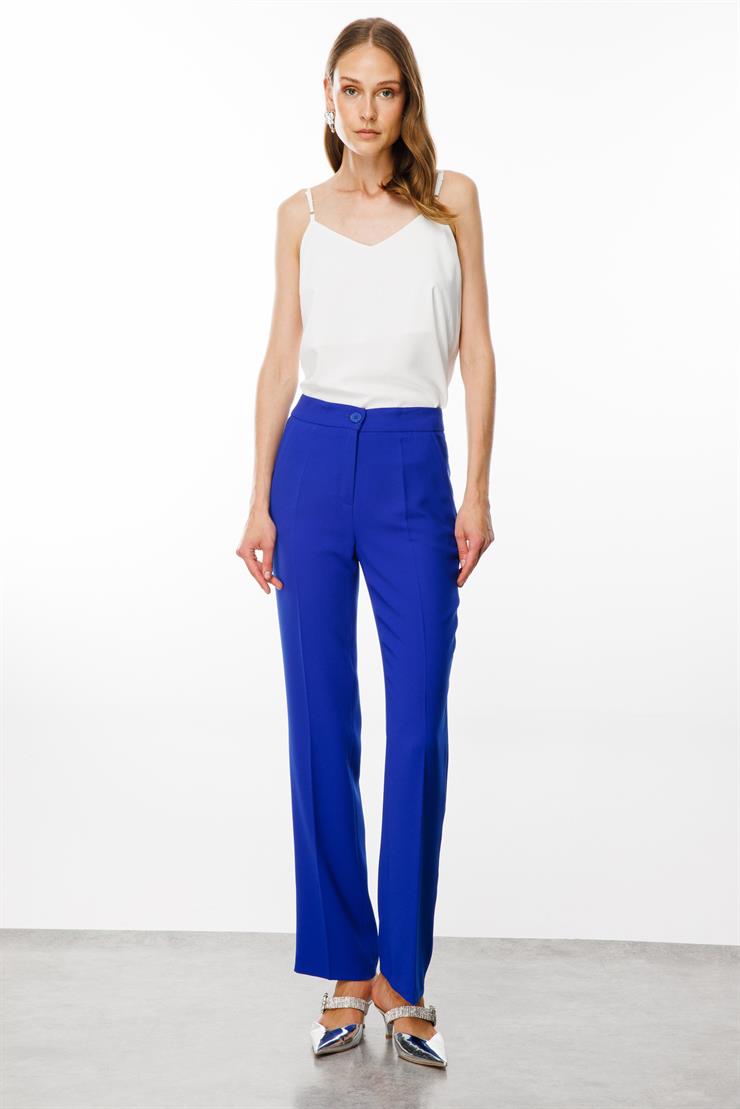 Modailgi  Yan Cep Klasik Takım Pantolon - 7561 Saks