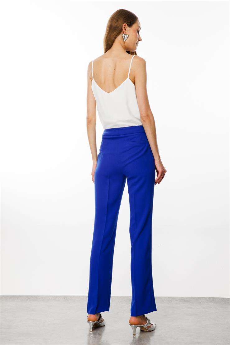 Modailgi  Yan Cep Klasik Takım Pantolon - 7561 Saks