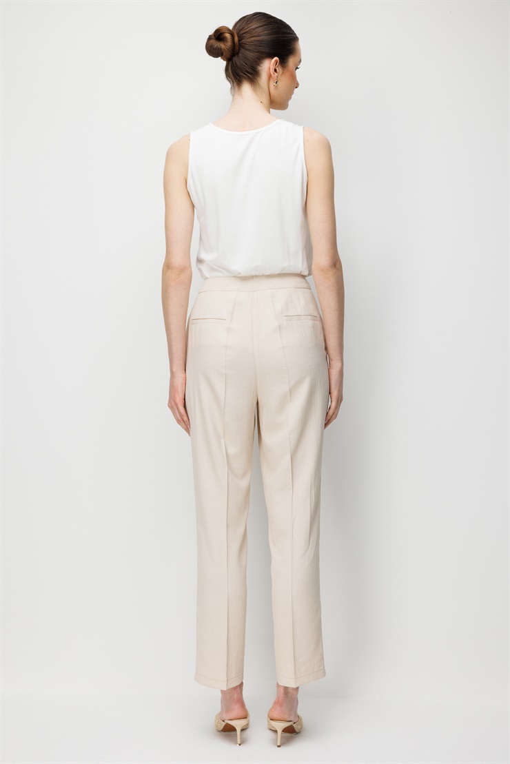 Modailgi  Yan Cep Pantolon - 15094 Taş