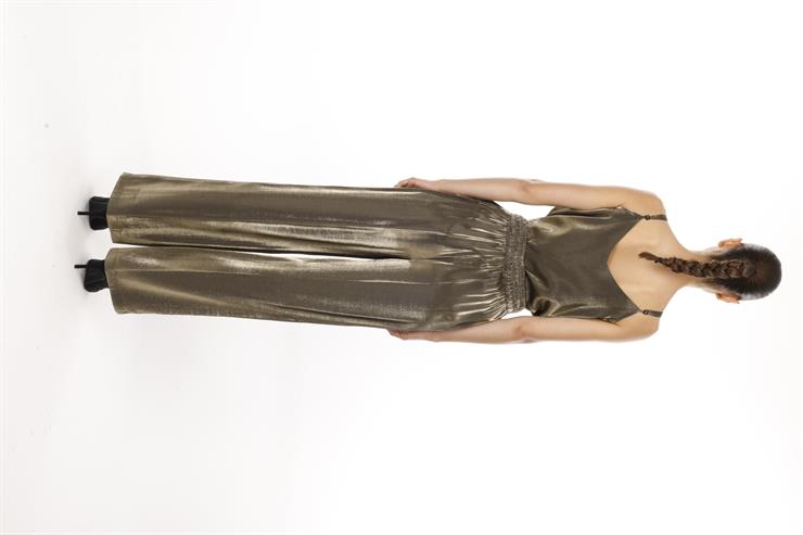 Modailgi  Yandan Cepli Beli Lastikli Bağcıklı Pantolon - 1569 Haki