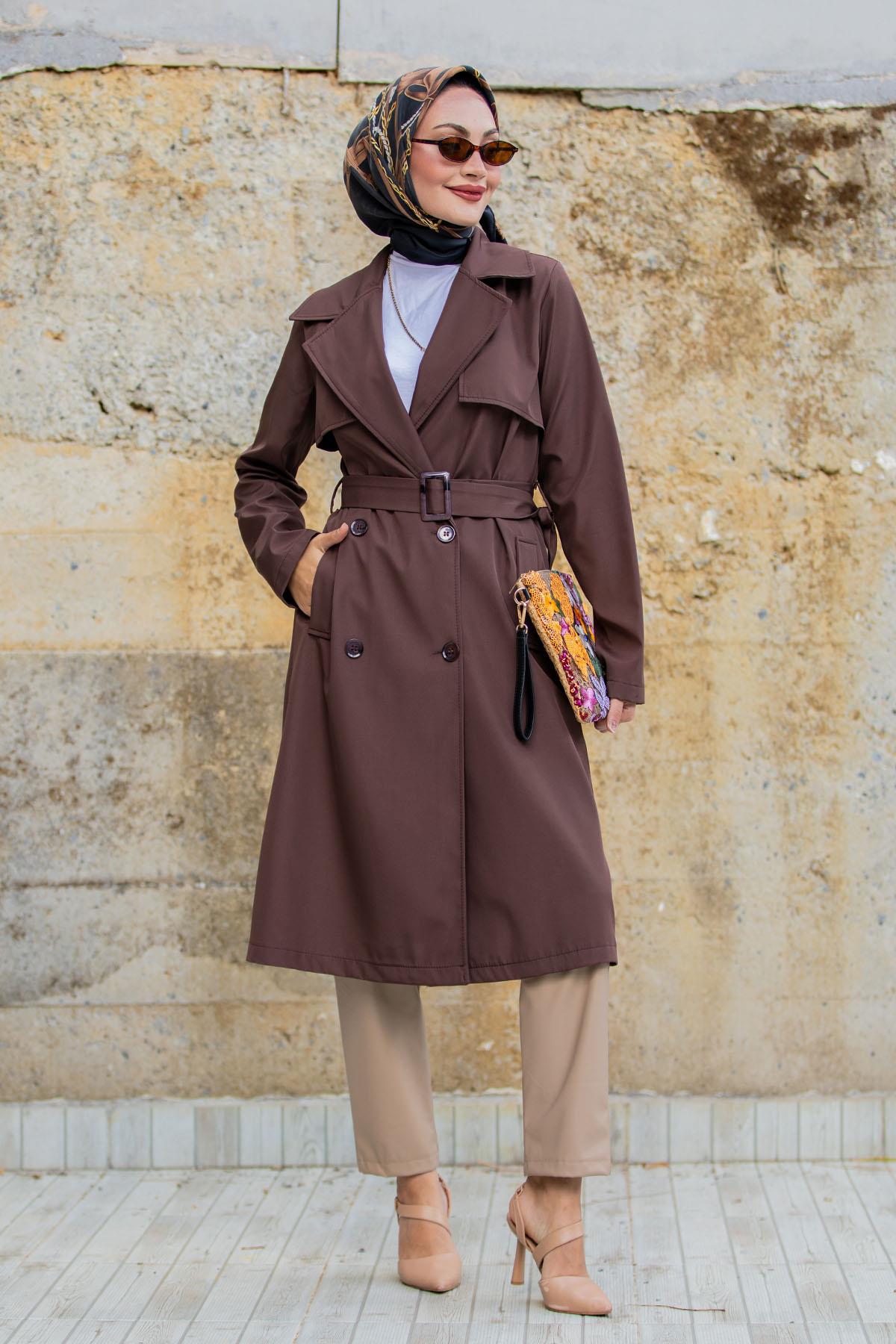 Rinny Bondik Trençkot-Kahve