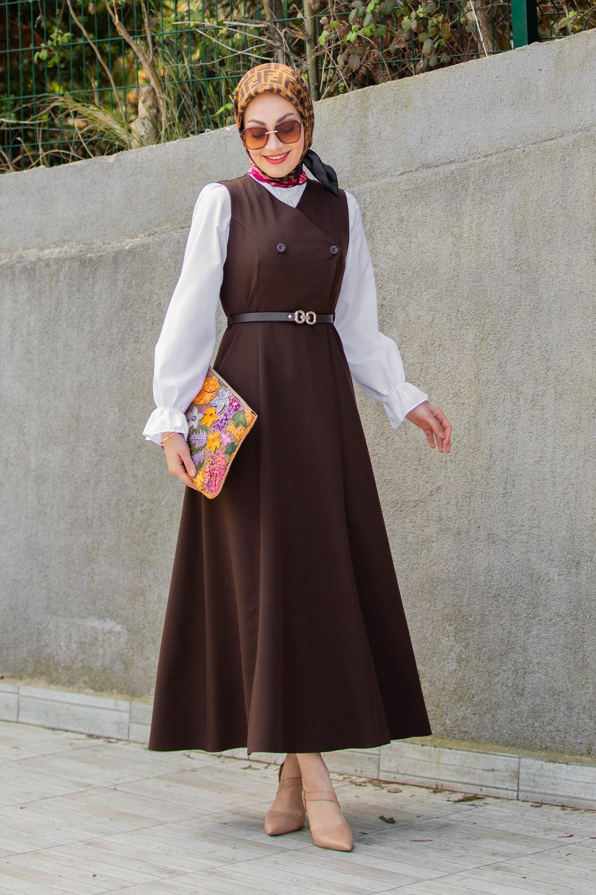 Sara Kemer Hediyeli Dokuma Jile-Kahve