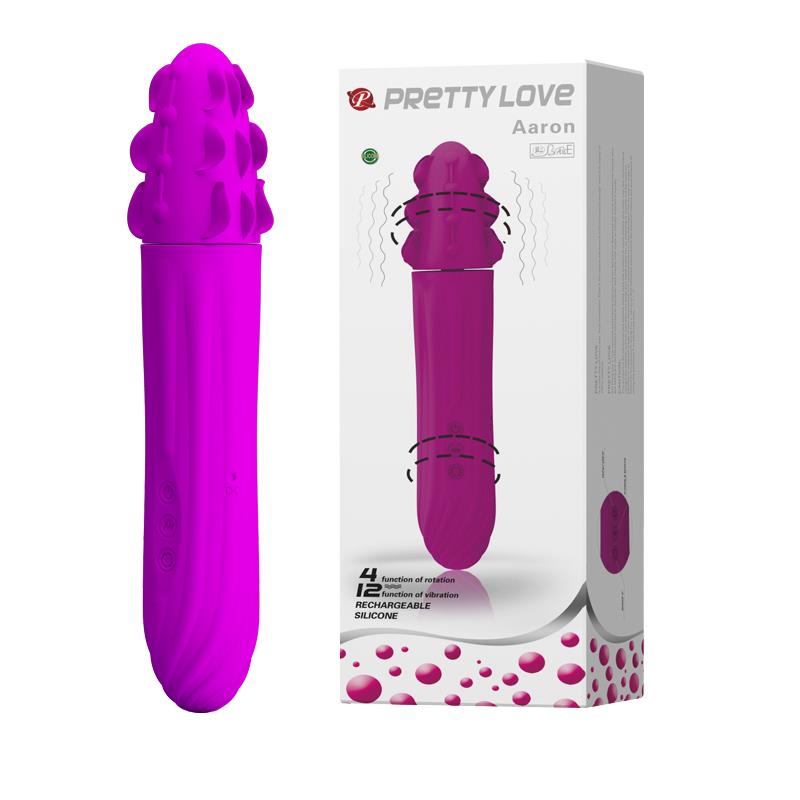Aron 20 Cm 12 Fonksiyonlu Oynar Başlı Şarjlı Teknolojik Vibratör