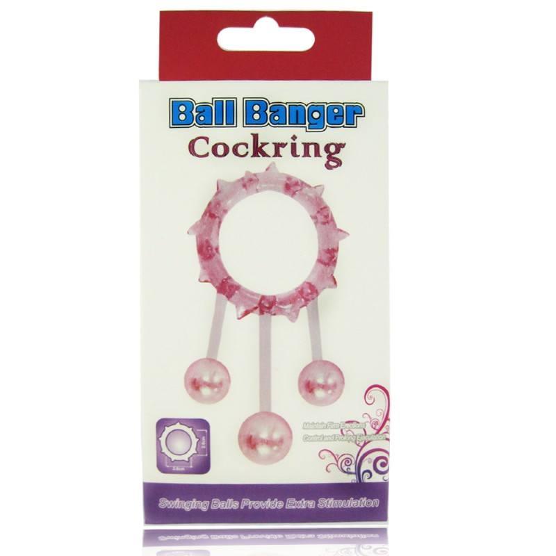 Ball Banger 3 Toplu Güçlü Penis Halkası Penis Yüzüğü