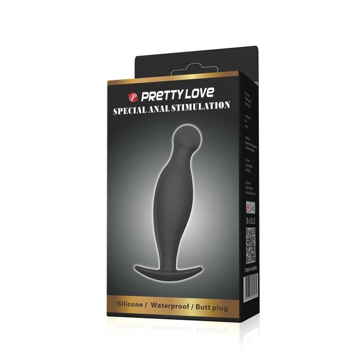 Pretty 12Cm Zenci Anal Plug Anal Tıkaç Tıpa Stimülatör Anal Penis
