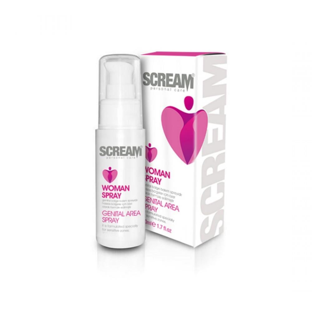 Scream Women Genital Area Spray