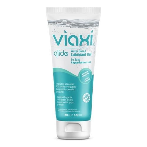 Viaxi Glide Su Bazlı Kayganlaştırıcı Jel Sade 200 Ml