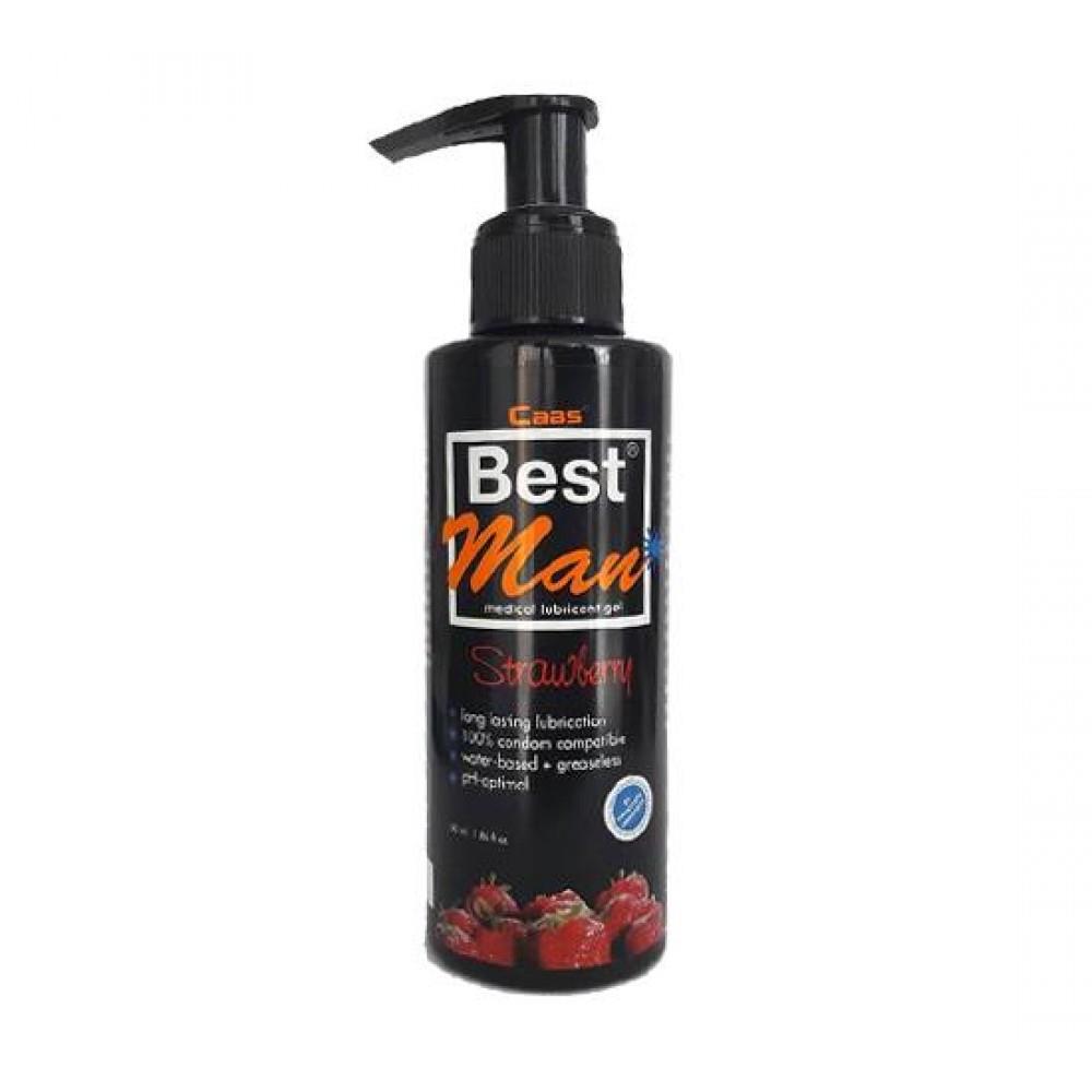 Best Man 150ML. Büyük Boy Çilekli Lubricant  Kayganlaştırıcı Jel