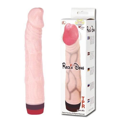 Bl Dong 21 Cm Titreşimli Realistik Vibratör Gerçekci Penis Dildo