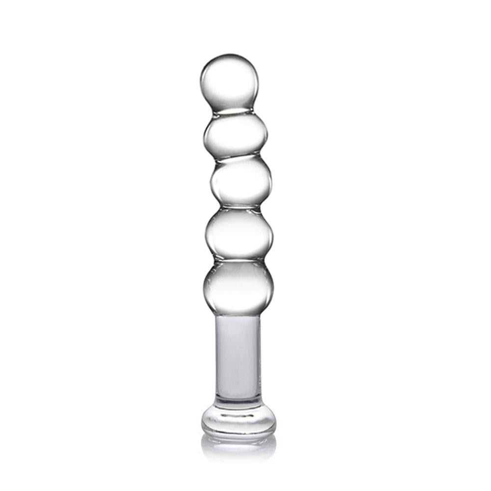 Cam Dildo Boğumlu