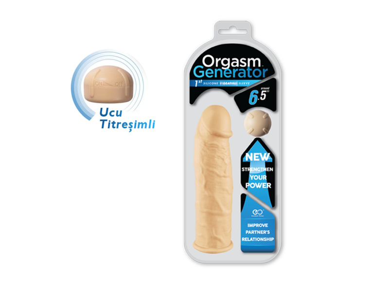 Excellent Power 16.5cm Titreşimli Penis Kılıfı