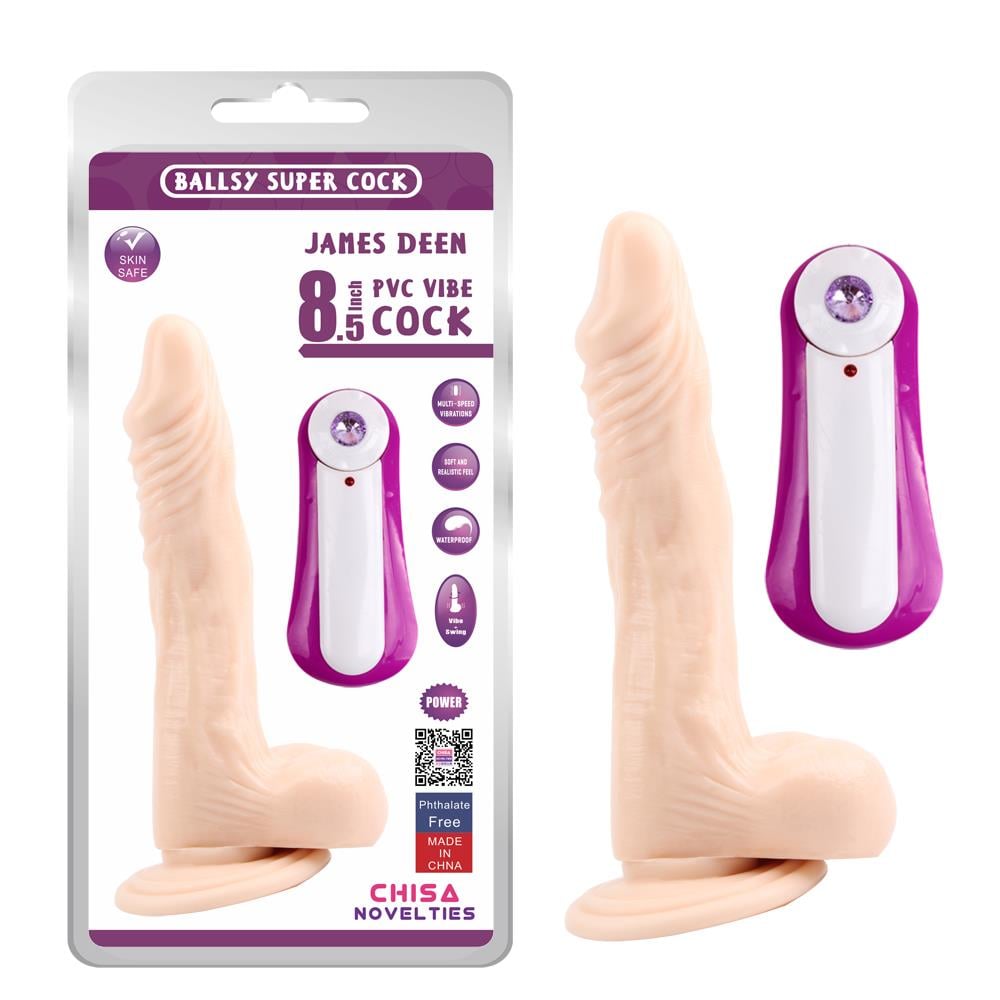 James Deen 21.5cm Vibratör