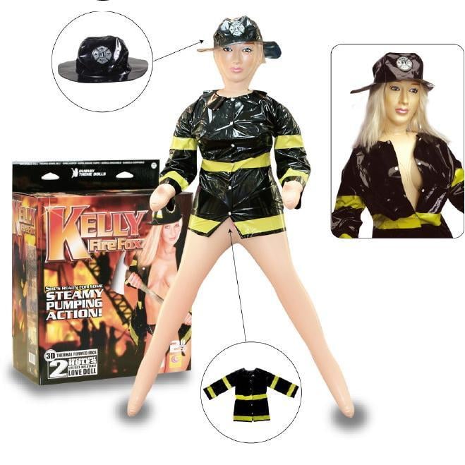Kelly FireFox İtfaiyeci Şişme Bebek