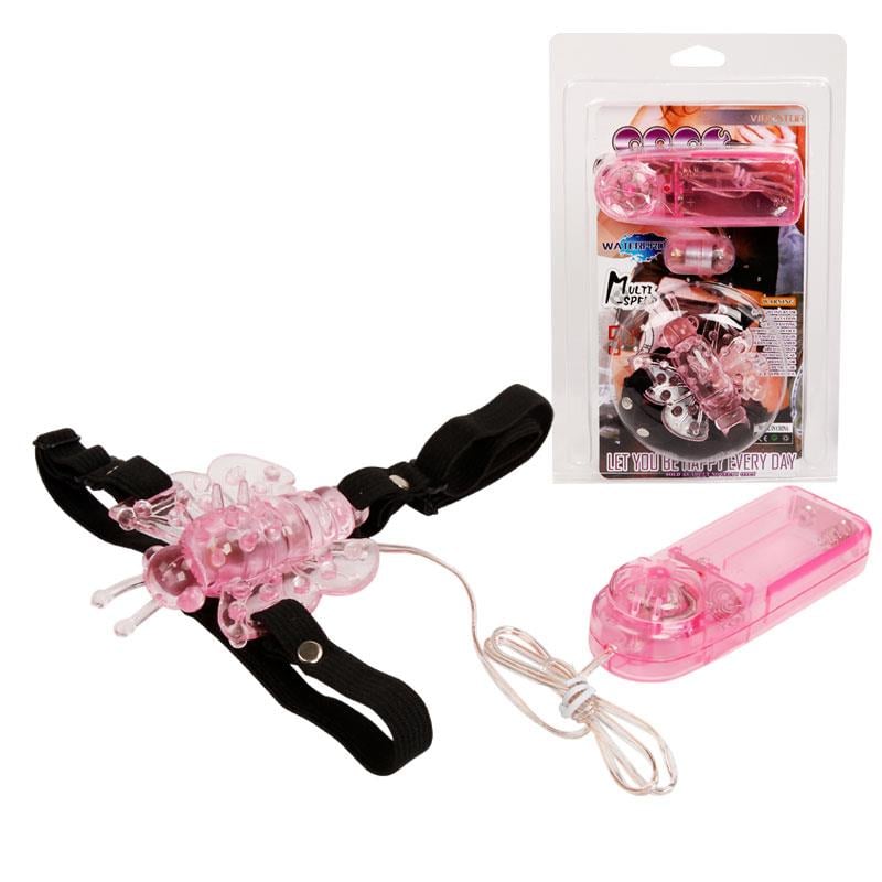 Klitoral Vajinal Orgazm Vibratörü Titreşimli Strap-On Anal Dildo