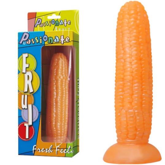 Passionate Fruit 17 Cm Güçlü Vantuzlu Jel Penis Anal Dildo - Mısır