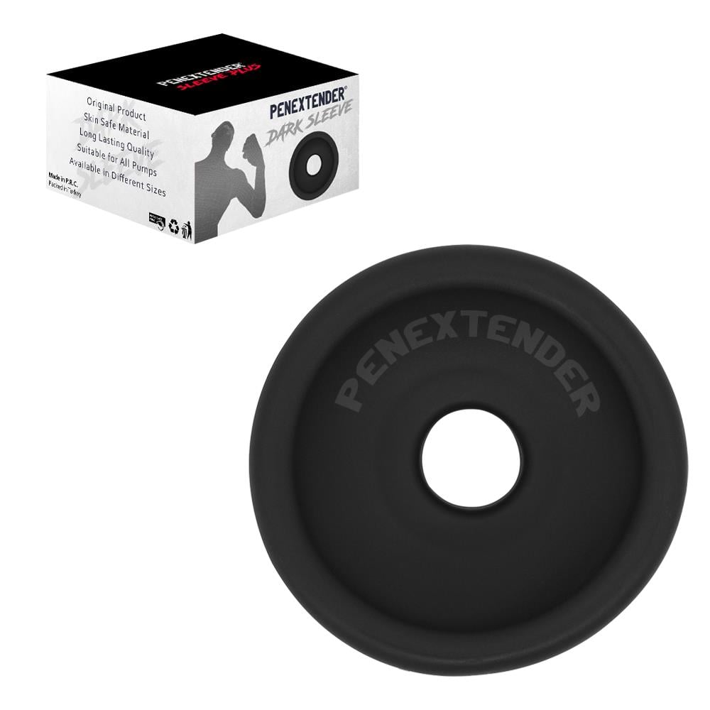 Penextender Dark Sleeve Penis Pompası Yedek Başlık - Small