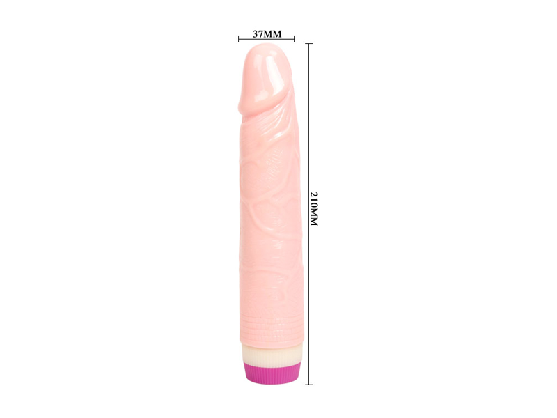 Pleasure 21Cm Titreşimli Realistik Vibratör Gerçekci Penis Dildo
