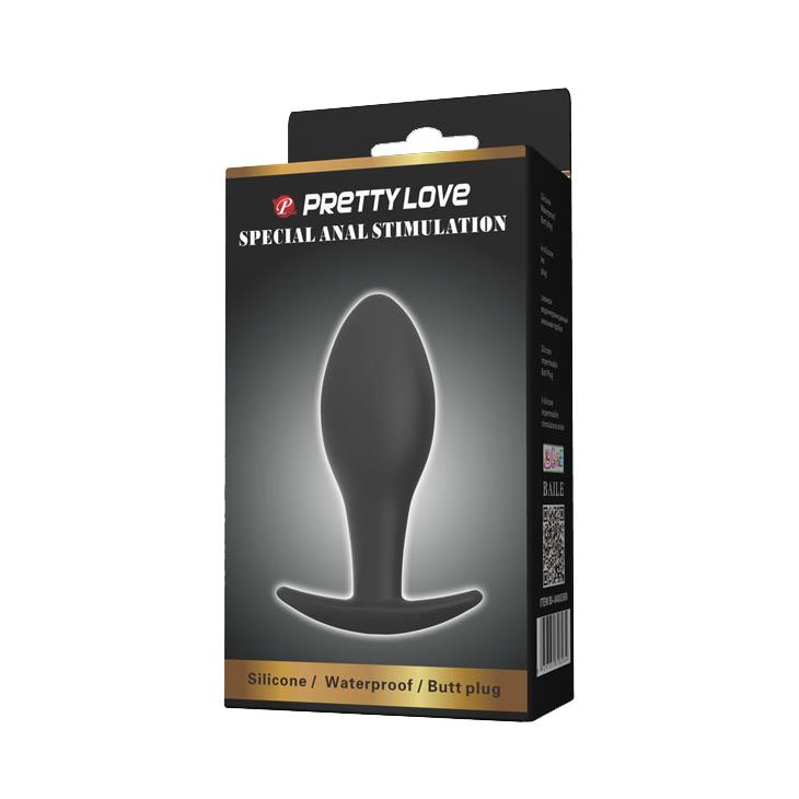 Pretty 9 Cm Zenci Anal Plug Anal Tıkaç Tıpa Stimülatör Anal Penis