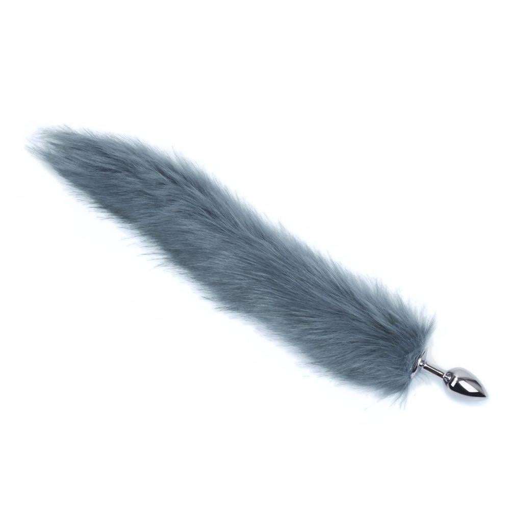 RearPlugs Gri Kuyruklu Anal Tıkaç