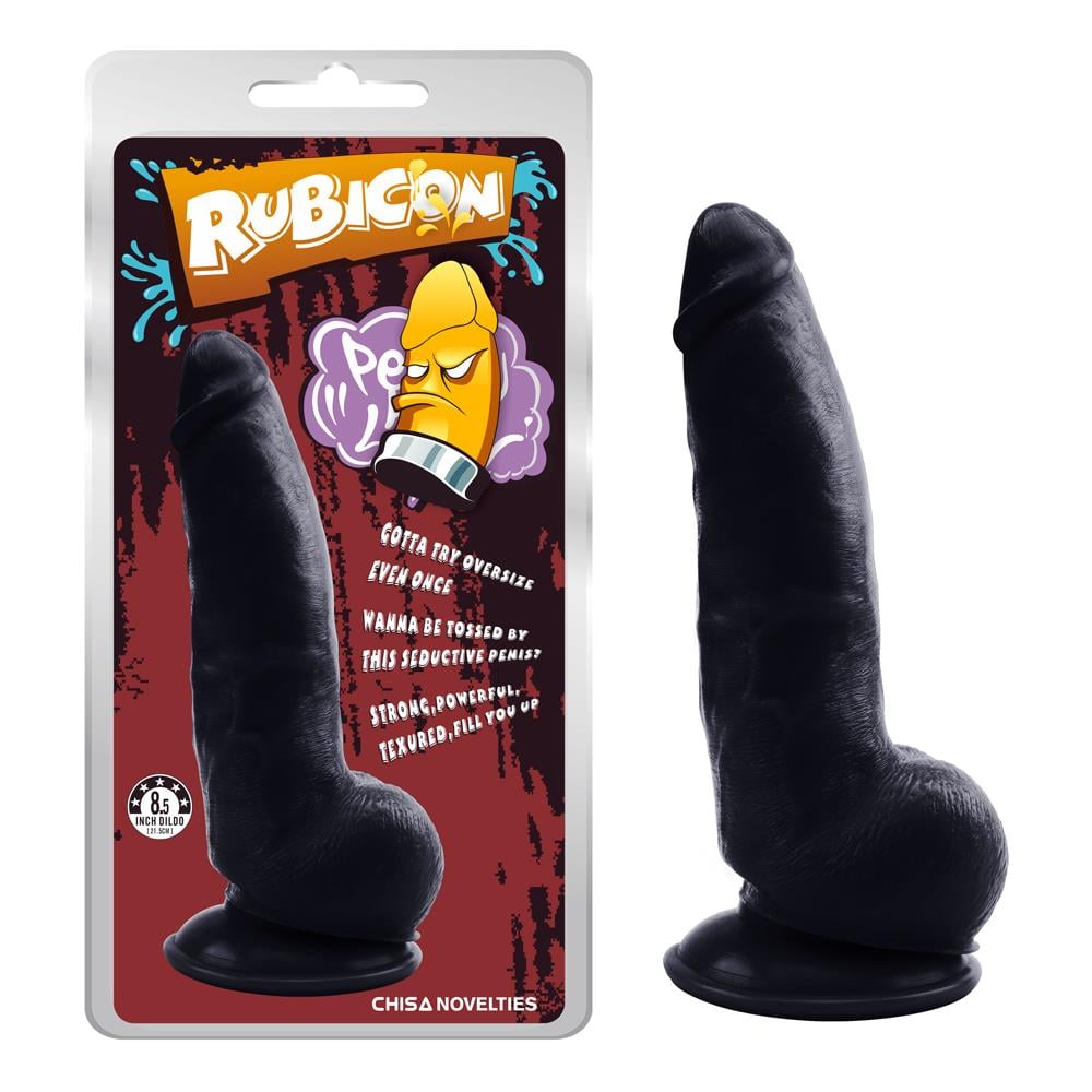Rubicon Gerçekçi Dildo - 21.5cm Zenci
