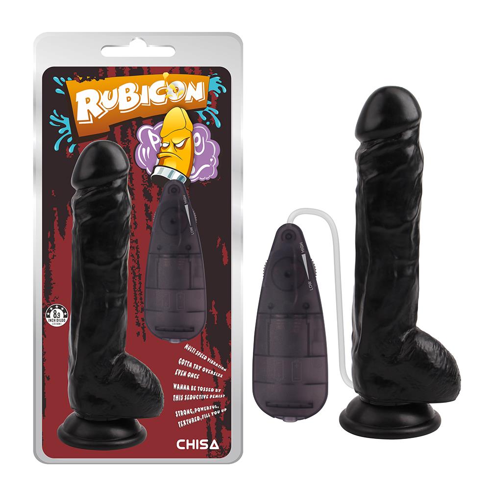 Rubicon Gerçekçi Zenci Vibratör - 22.5Cm