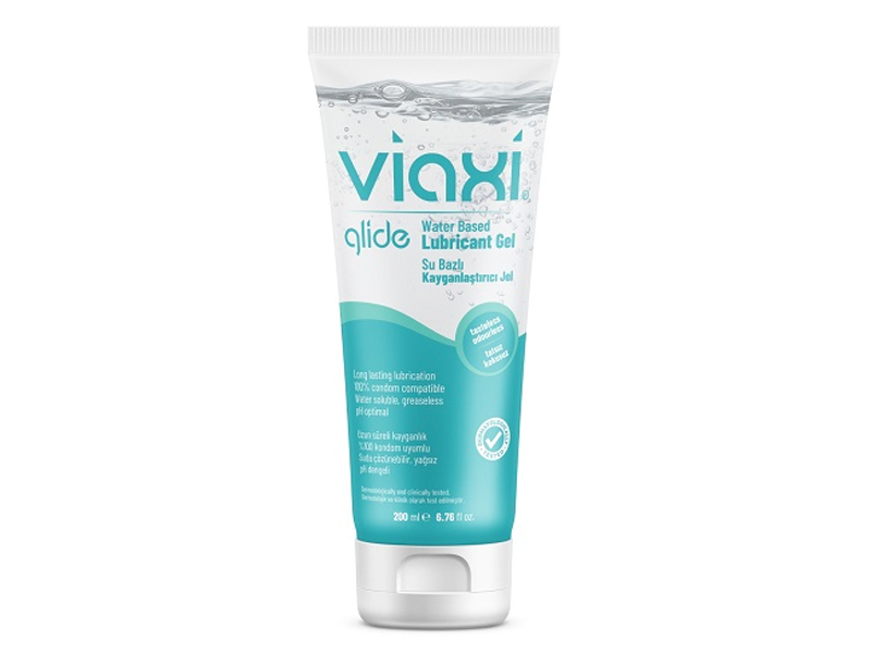 Viaxi Glide Su Bazlı Kayganlaştırıcı Jel Sade 200 Ml