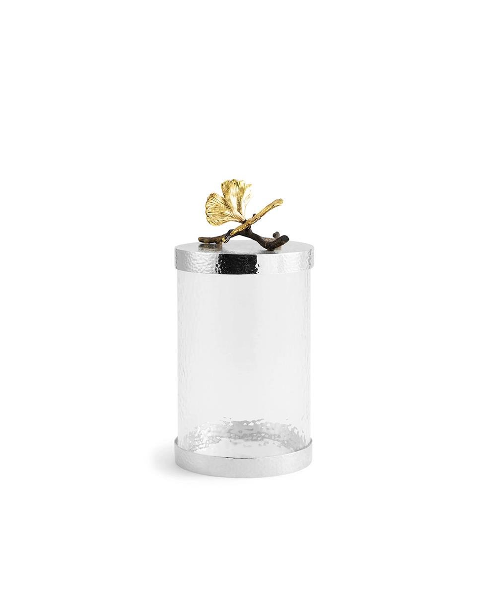 Butterfly Gingko Cam Kutu-M