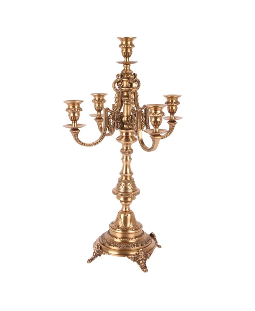 Bronz 53 cm Şamdan