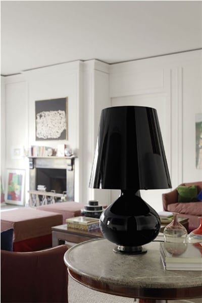 FONTANA SİYAH MASA LAMBASI