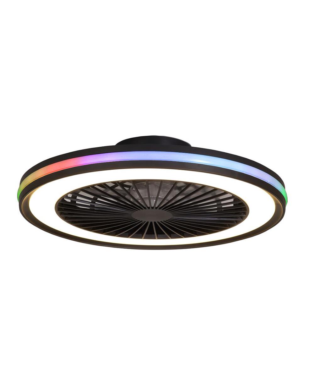 GAMER BÜYÜK BOY SİYAH RGB VANTİLATÖR