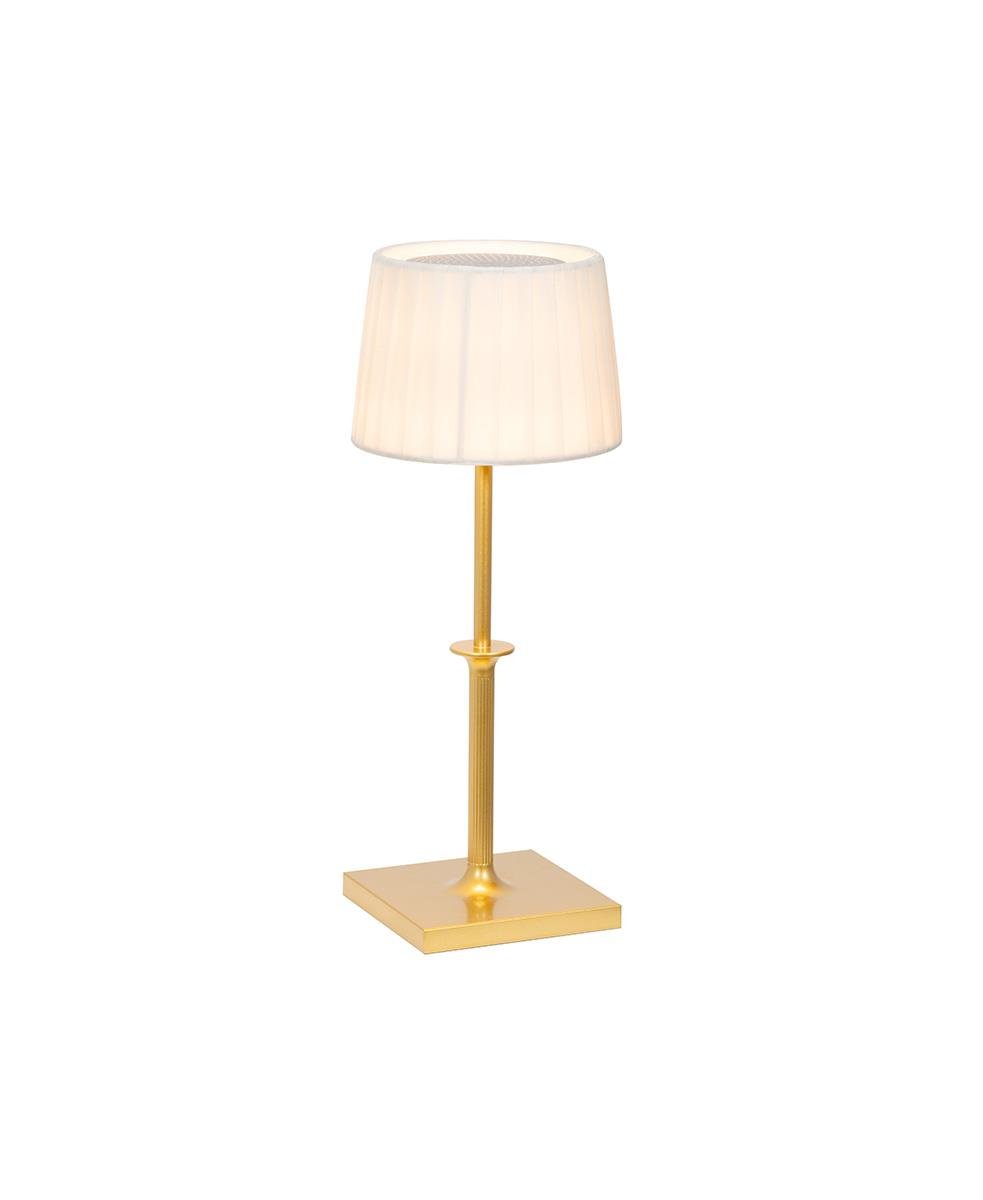 Poldina Classic Şarjlı Masa Lambası - Altın