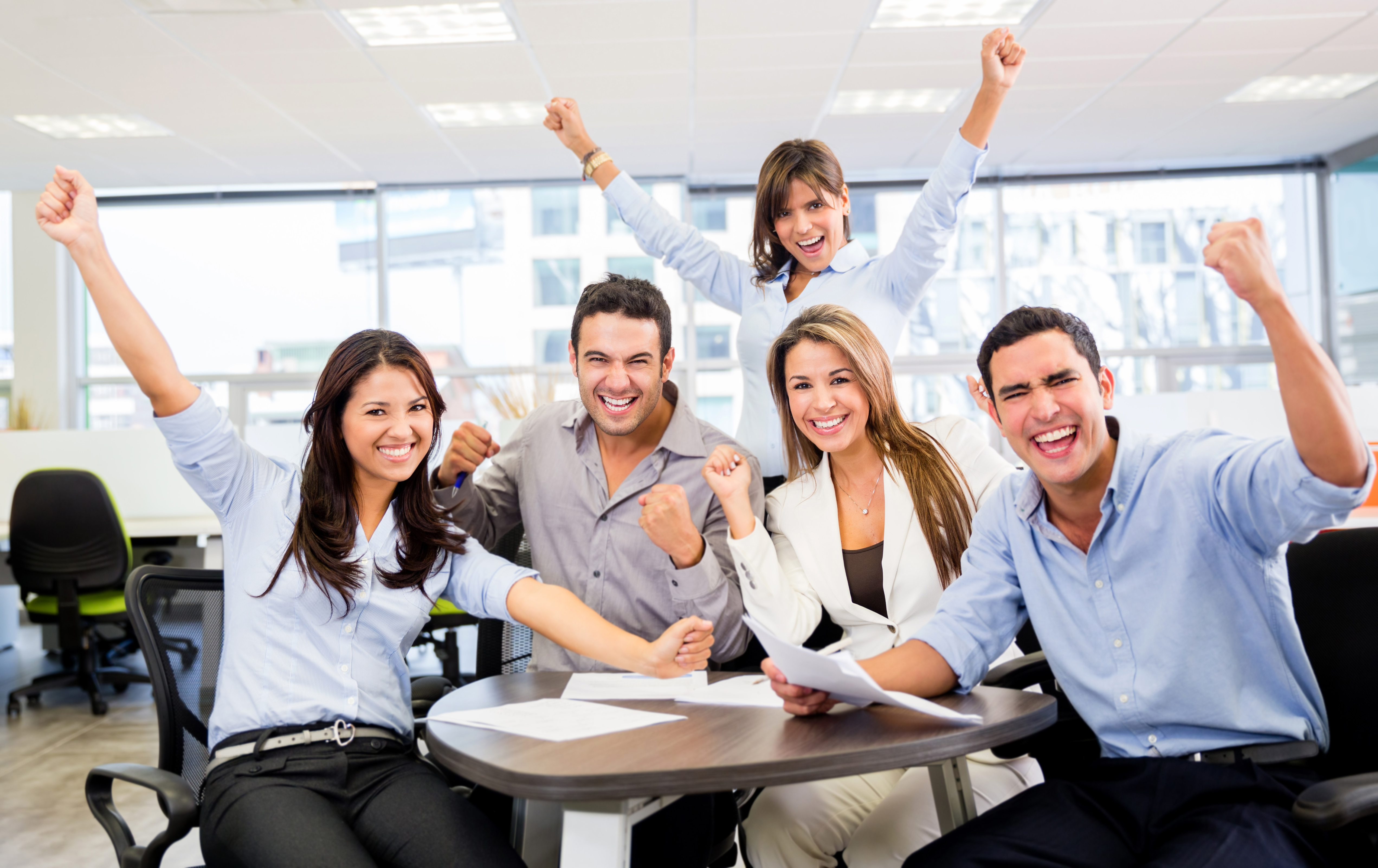 Office workers are the best at swallowing