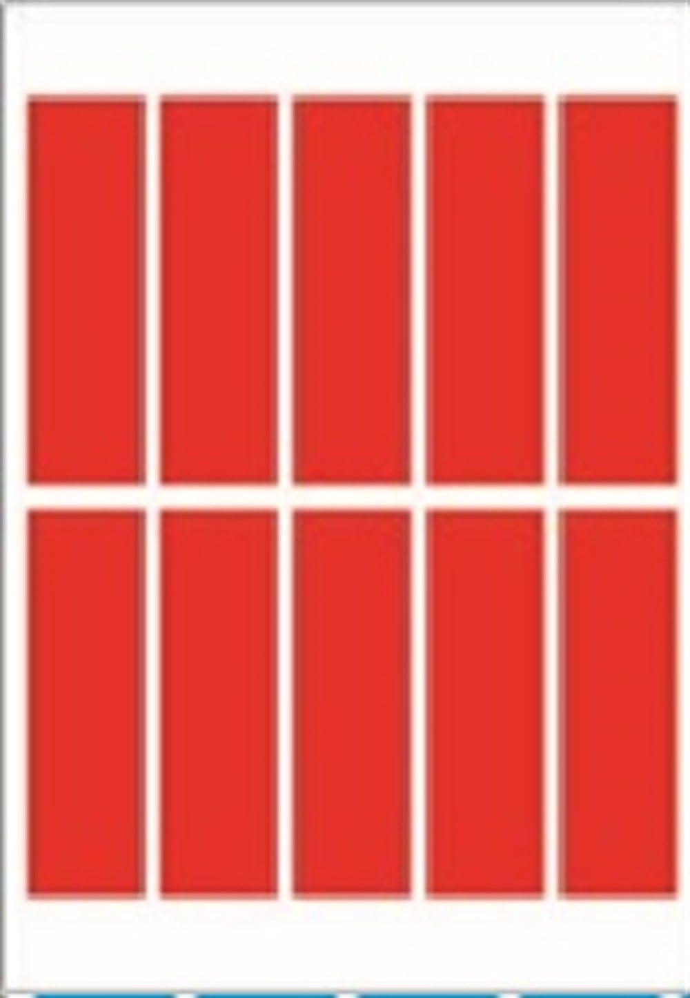 Alarm Etiketi -2 -ALARM-KIRMIZI (3,5x11,7 cm)