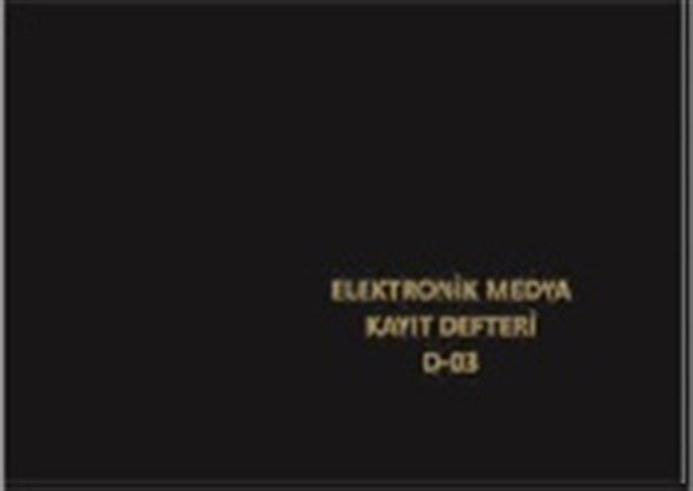 Elektronik Medya Kayıt Emanet Defteri